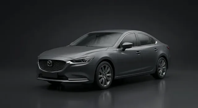 Graphite saloon car